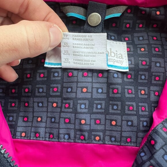 Girls Columbia Interchange Winter Coat Outer Layer xs - Picture 3 of 5